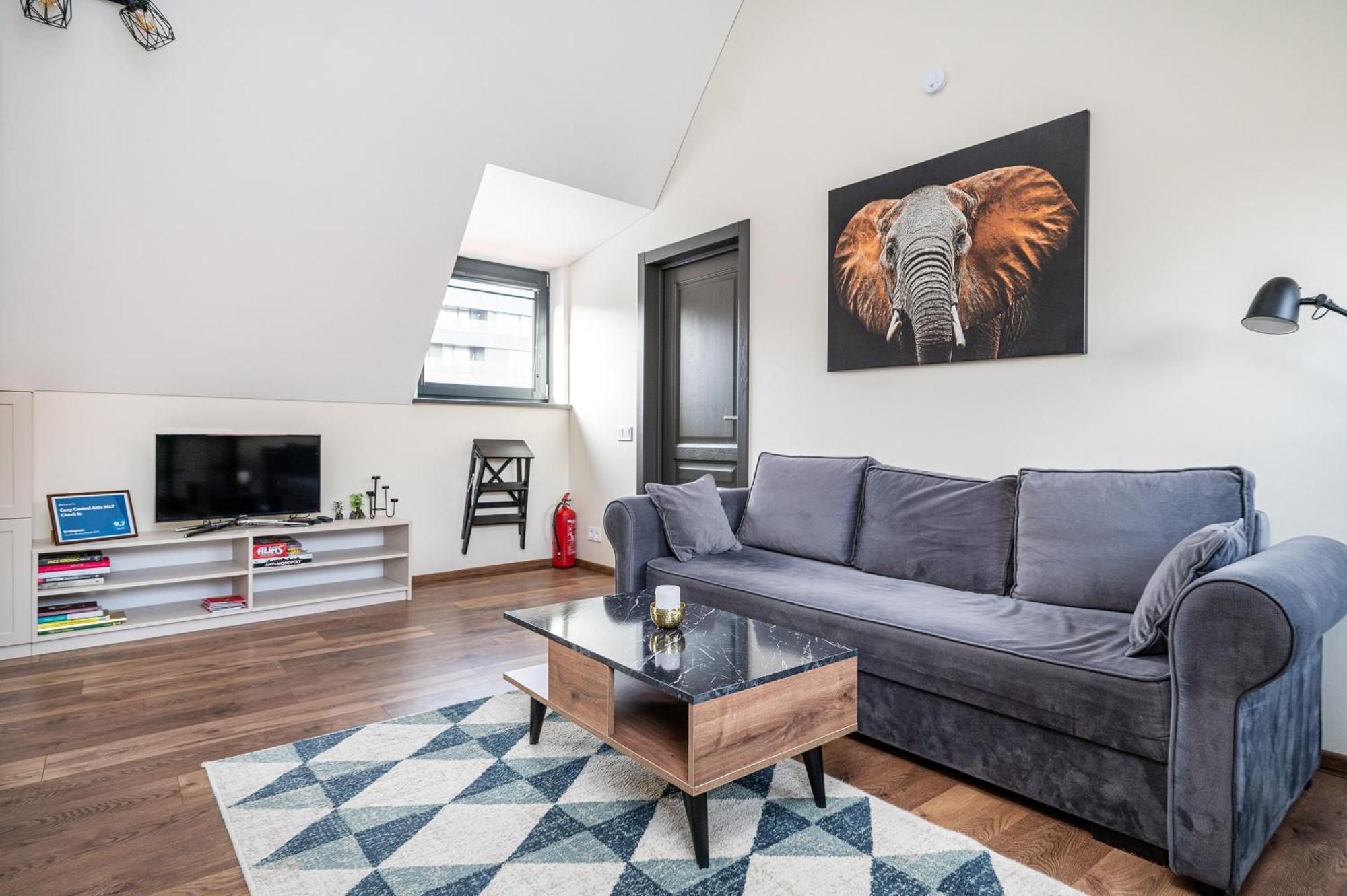 Cozy Central Attic Self Check In Wilna Exterior foto
