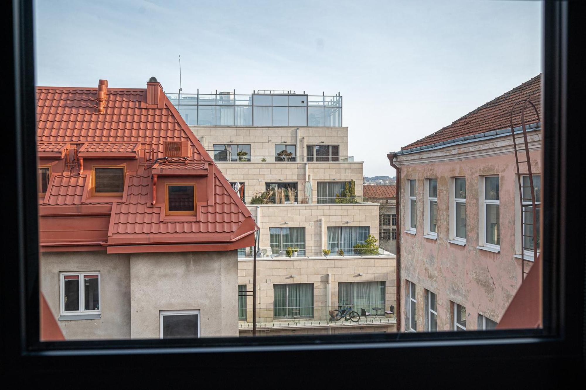 Cozy Central Attic Self Check In Wilna Exterior foto